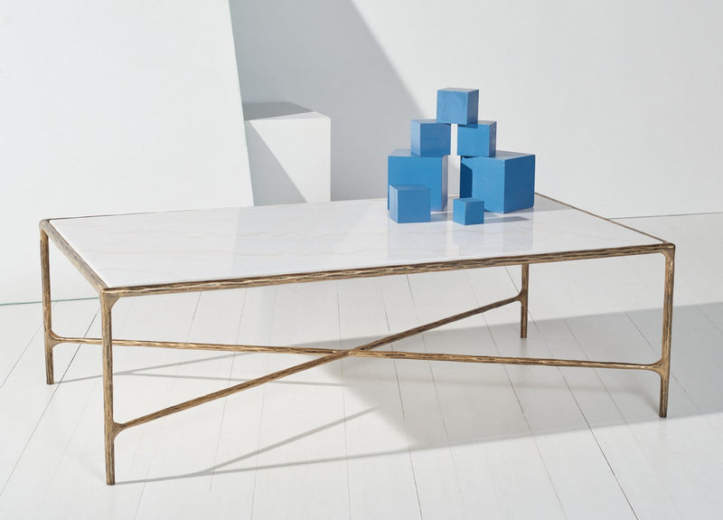 Safavieh Jessa Rectangle Coffee Table | Coffee Tables | Modishstore