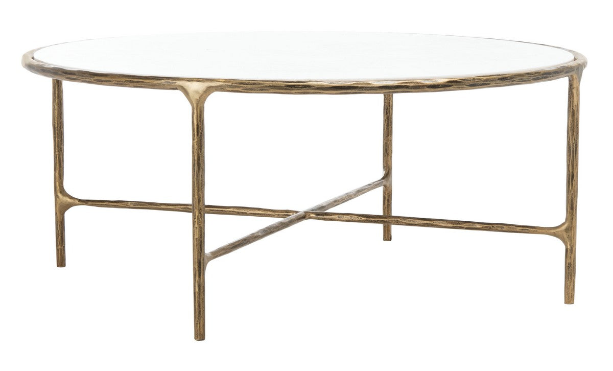 Safavieh Jessa Round Metal Coffee Table | Coffee Tables | Modishstore - 2