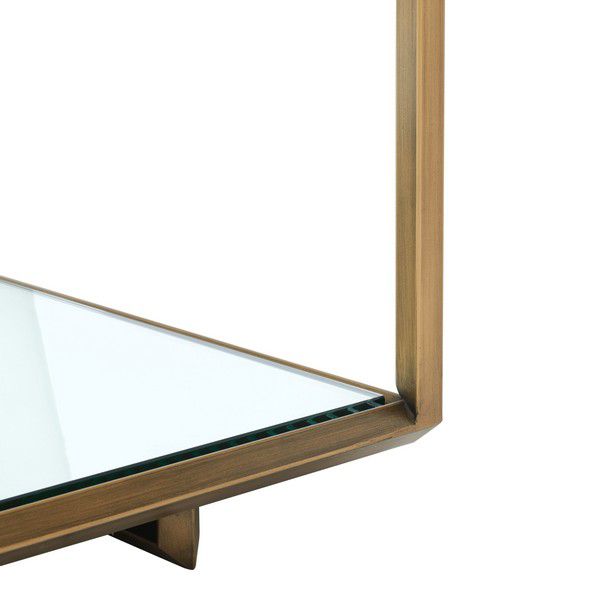 Safavieh Florabella Mirrored Coffee Table - Bronze | Coffee Tables | Modishstore - 3