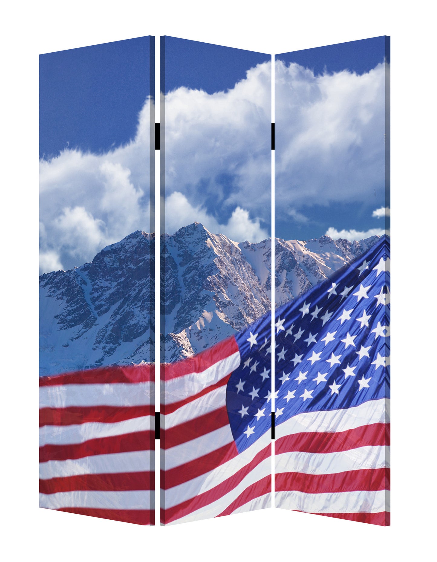 Screen Gems Model American Flag Screen - SG-225 | Room Divider | Modishstore