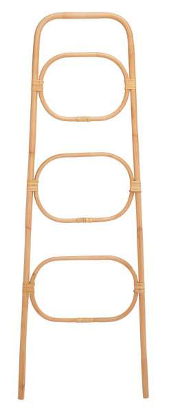 Safavieh Keita 3 Tier Towel Hanger - Natural |  | Modishstore - 2