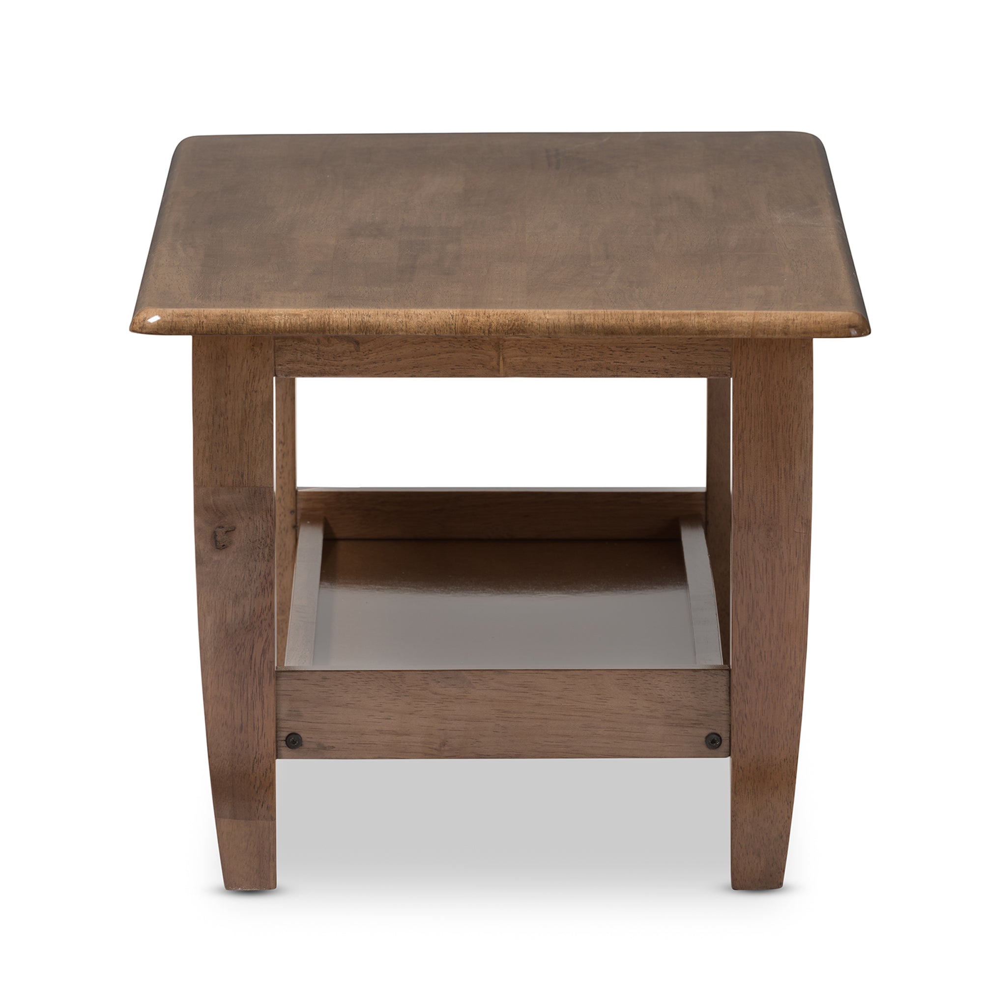 Baxton Studio Pierce Mid Century Modern Walnut Finished Brown Wood