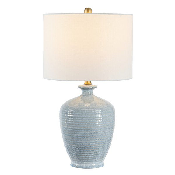 Safavieh Hanron Table Lamp - Blue | Table Lamps | Modishstore - 2