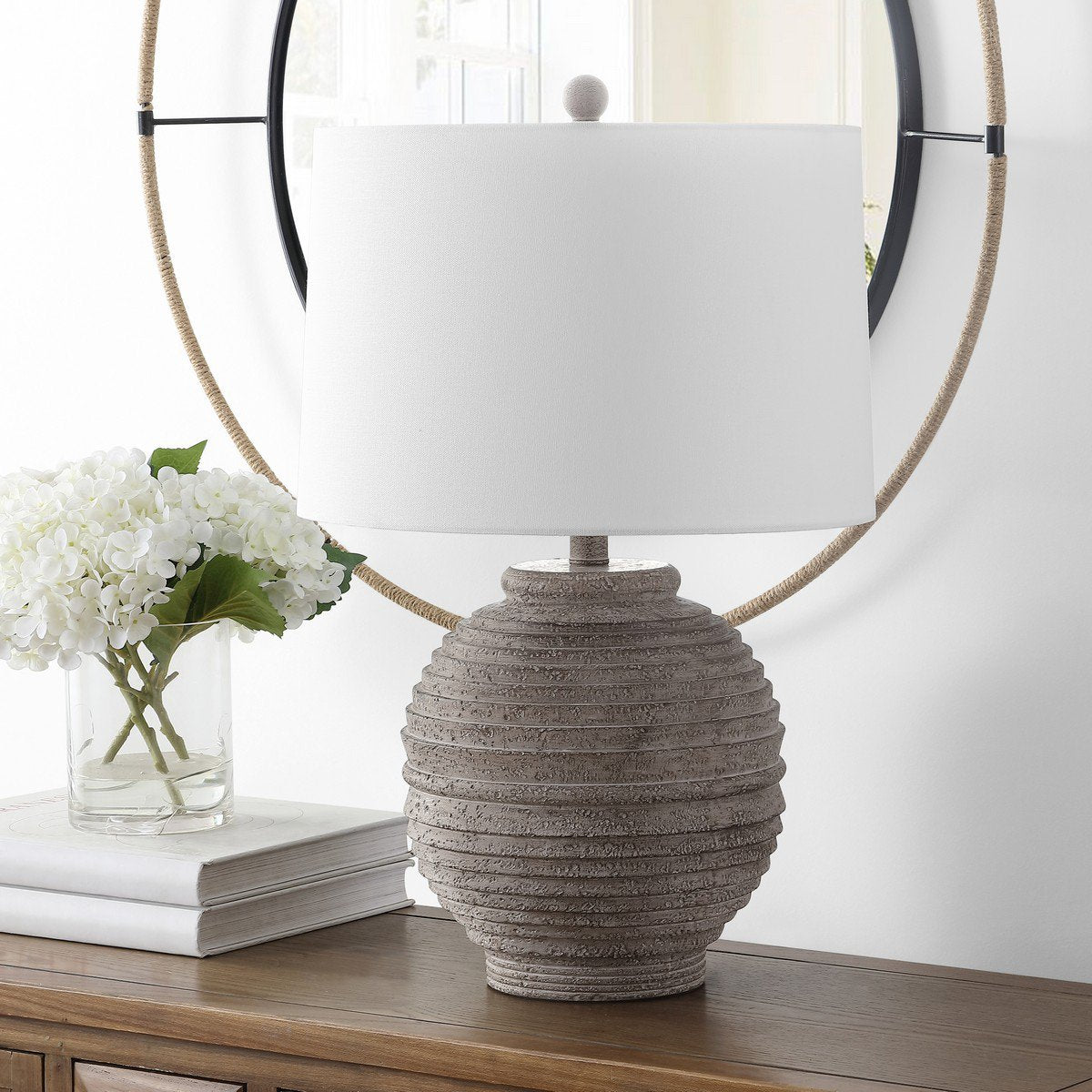 Gray table online lamps