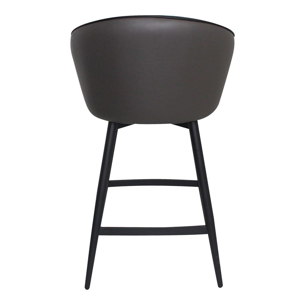 Webber Counter Stool Charcoal By Moe's Home Collection | Bar Stools | Modishstore - 4