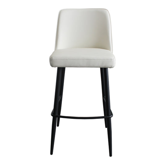 Emelia Barstool Ivory By Moe's Home Collection | Bar Stools | Modishstore - 1