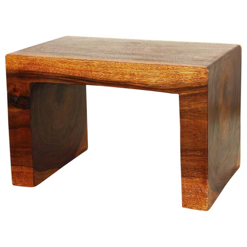 Haussmann Waterfall Table 16" H - Cherry Intensive | Side Tables | Modishstore-2