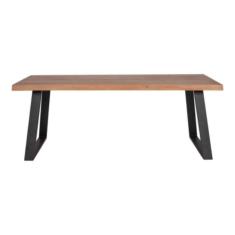 Mila Live Edge Rectangular Dining Table By Moe's Home Collection | Dining Tables | Modishstore - 1