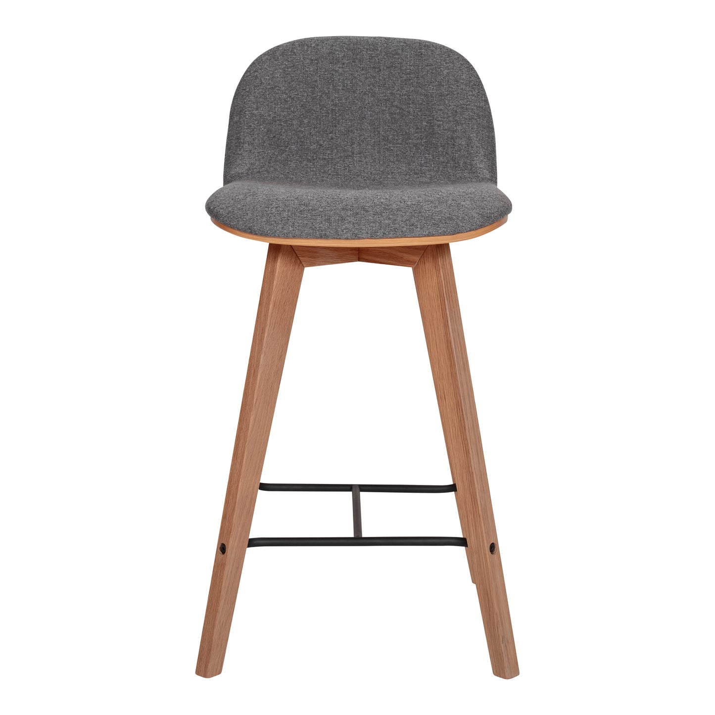 Napoli Counter Stool Grey By Moe's Home Collection | Counter Stools | Modishstore - 1