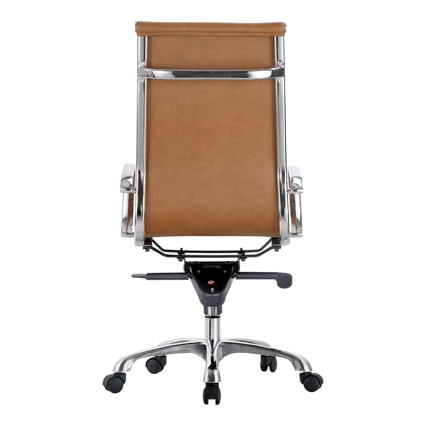 Omega Swivel Office Chair High Back Tan By Moe's Home Collection | Office Chairs | Modishstore - 4