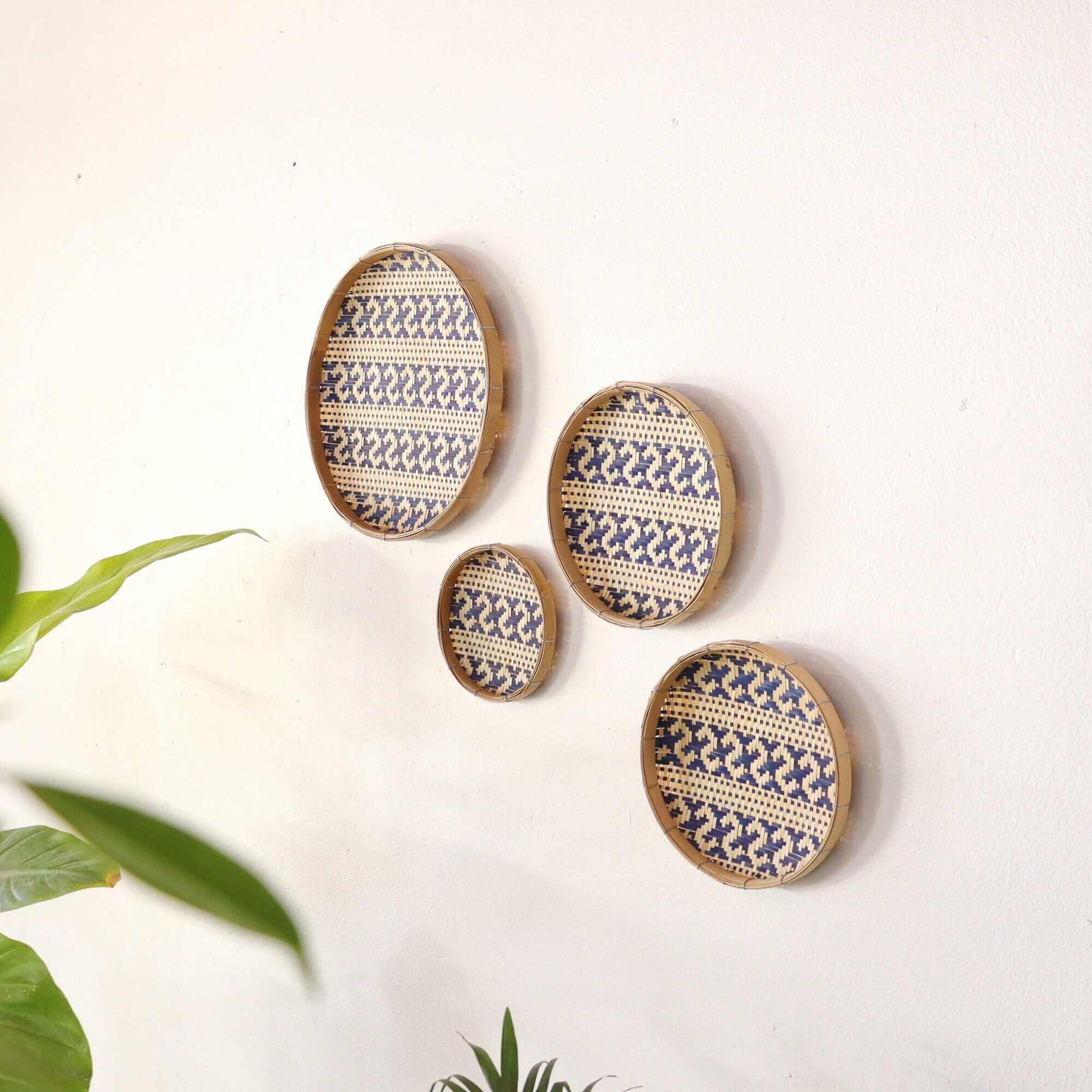 A Ti Kan - Wall Art DeCor Hanging Set Of 4 By Thaihome | Wall Decor | Modishstore - 3