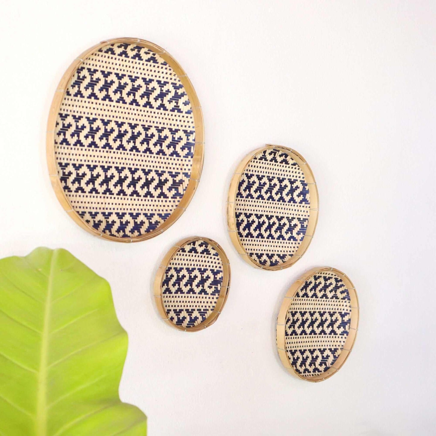 A Ti Kan - Wall Art DeCor Hanging Set Of 4 By Thaihome | Wall Decor | Modishstore - 4