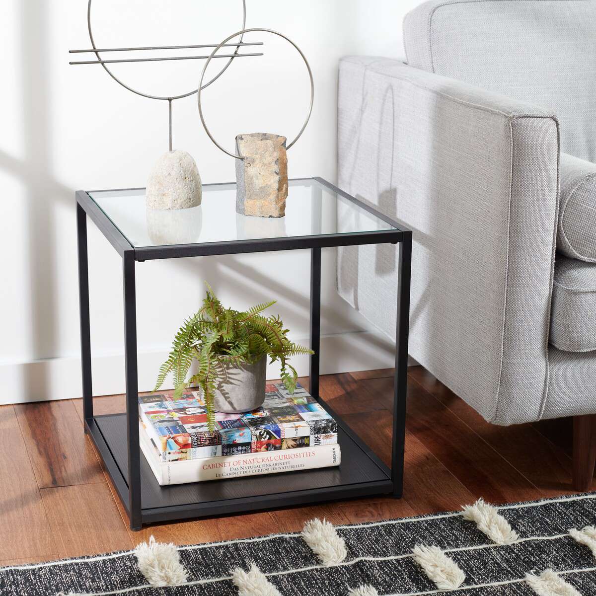 Safavieh Ackley End Table - Black | Accent Tables | Modishstore - 4