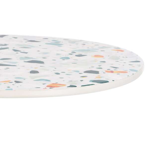 Safavieh Terrassa Oval Accent Table - Terrazzo | Accent Tables | Modishstore - 2