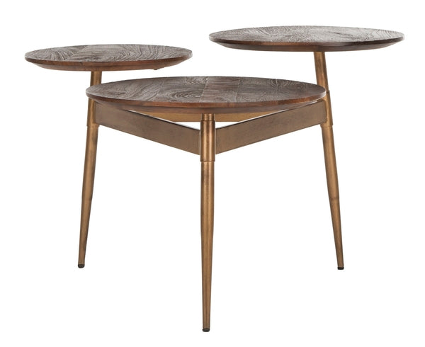 Safavieh Ian 3 Circle Accent Table | Accent Tables | Modishstore - 1