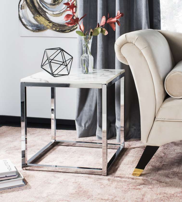 Safavieh Bethany Square End Table | End Tables | Modishstore - 2