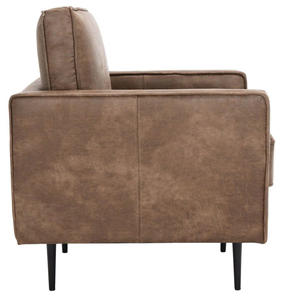 Safavieh Paityn Accent Chair - Brown | Accent Chairs | Modishstore - 4