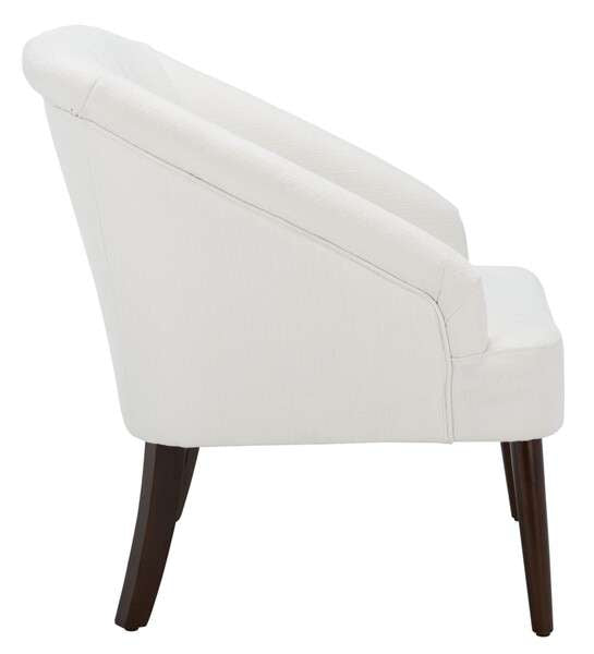 Safavieh Quenton Accent Chair - White | Accent Chairs | Modishstore - 3