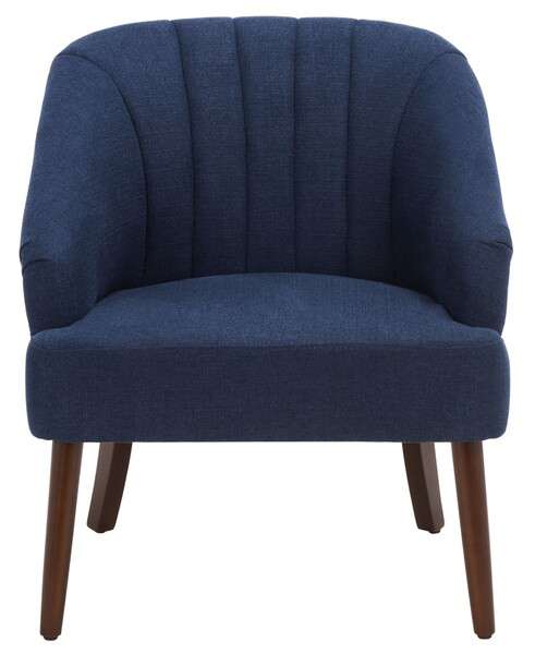 Safavieh Quenton Accent Chair - Navy | Accent Chairs | Modishstore - 2