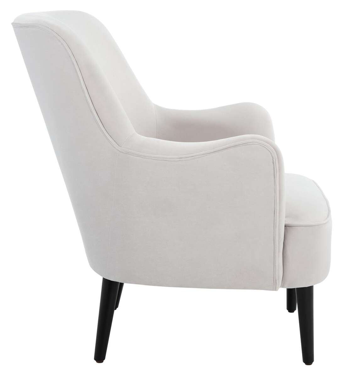 Safavieh Arlyss Accent Chair - Light Gray | Accent Chairs | Modishstore - 4