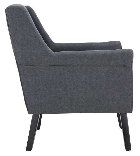 Safavieh Videl Accent Chair - Dark Gray | Accent Chairs | Modishstore - 2