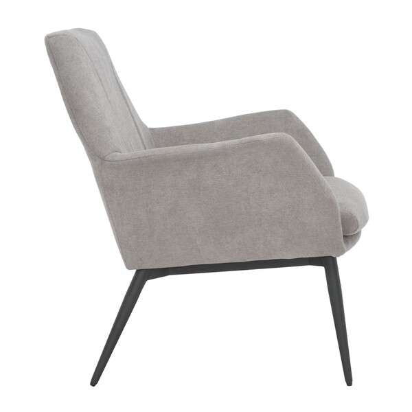 Safavieh Auggie Arm Chair - Gray | Armchairs | Modishstore - 3