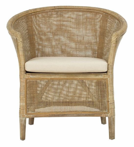 Safavieh Alexana Rattan Armchair | Accent Chairs | Modishstore - 1