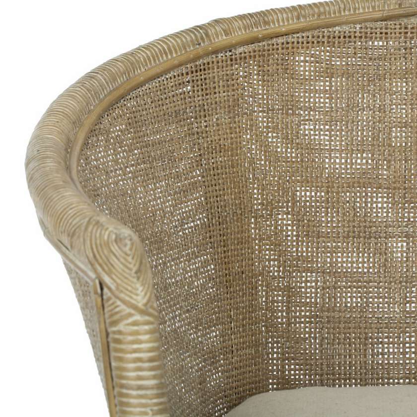 Safavieh Alexana Rattan Armchair | Accent Chairs | Modishstore - 4