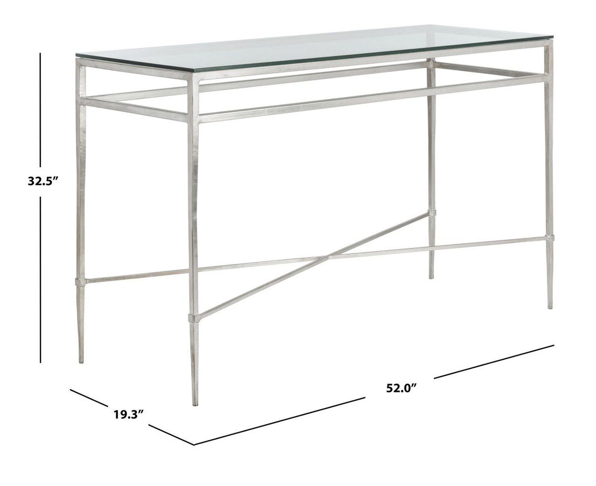 Safavieh Baumgarten Console Table - Silver | Console Tables | Modishstore - 4