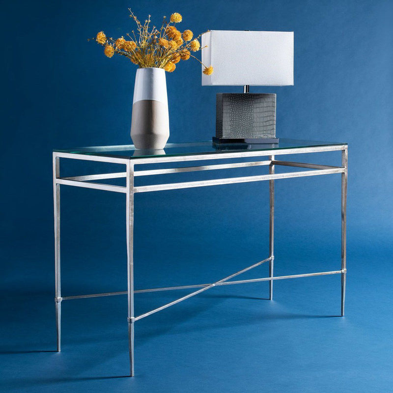 Safavieh Baumgarten Console Table - Silver | Console Tables | Modishstore