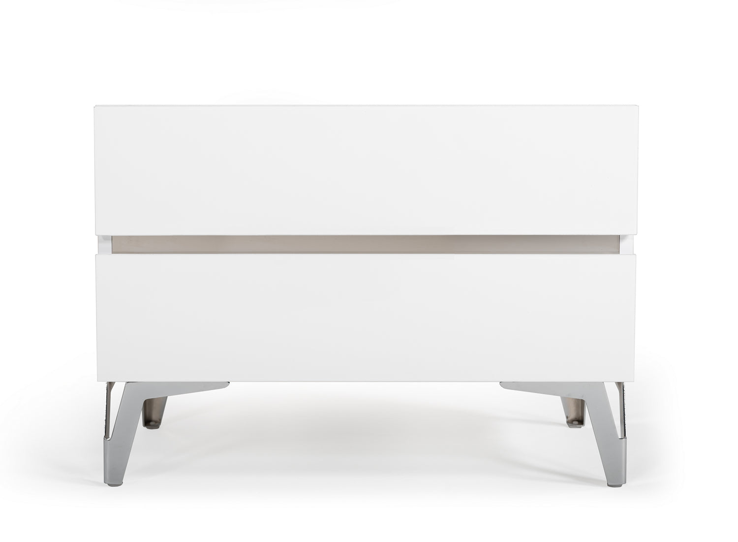 Nova Domus Angela - Italian Modern White Nightstand | Nightstands | Modishstore - 2