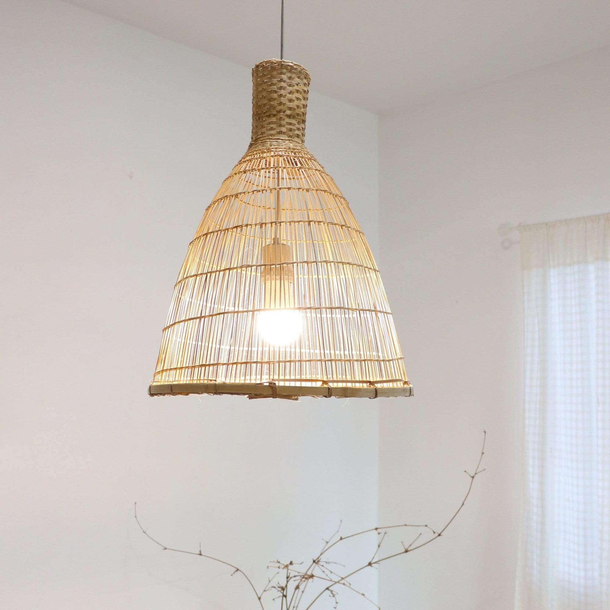 Rasri -  Bamboo Pendant Light Shade By Thaihome | Pendant Lamps | Modishstore - 3