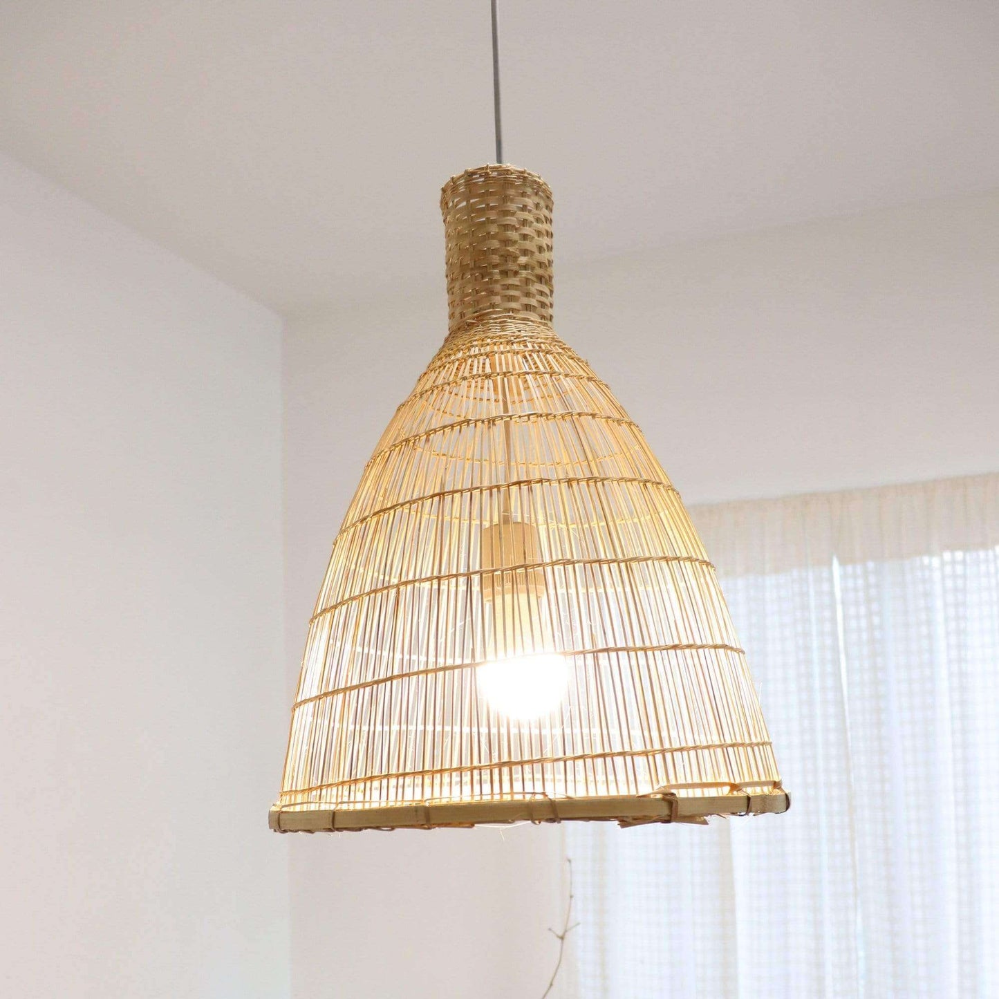 Rasri -  Bamboo Pendant Light Shade By Thaihome | Pendant Lamps | Modishstore - 2