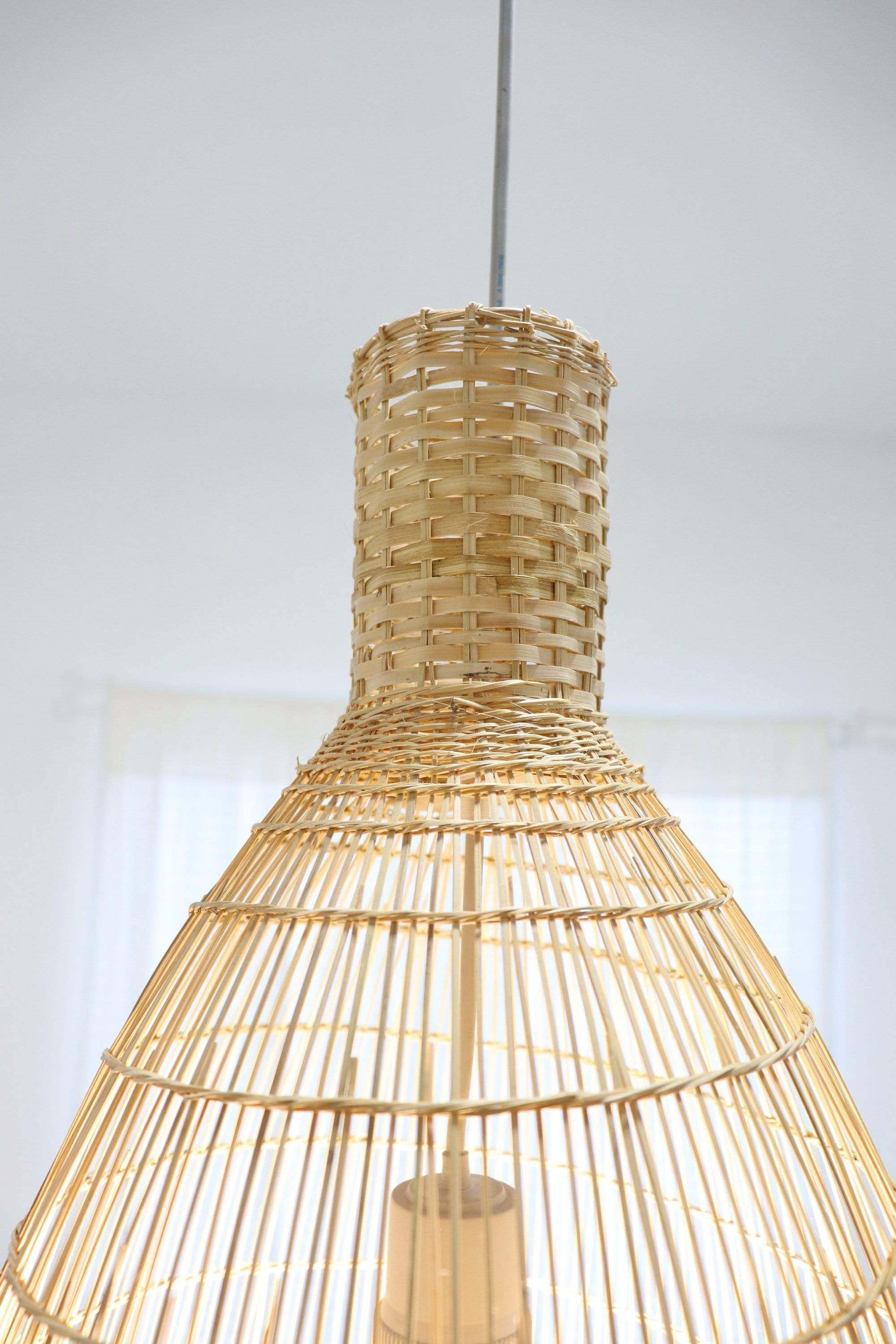 Rasri -  Bamboo Pendant Light Shade By Thaihome | Pendant Lamps | Modishstore - 5