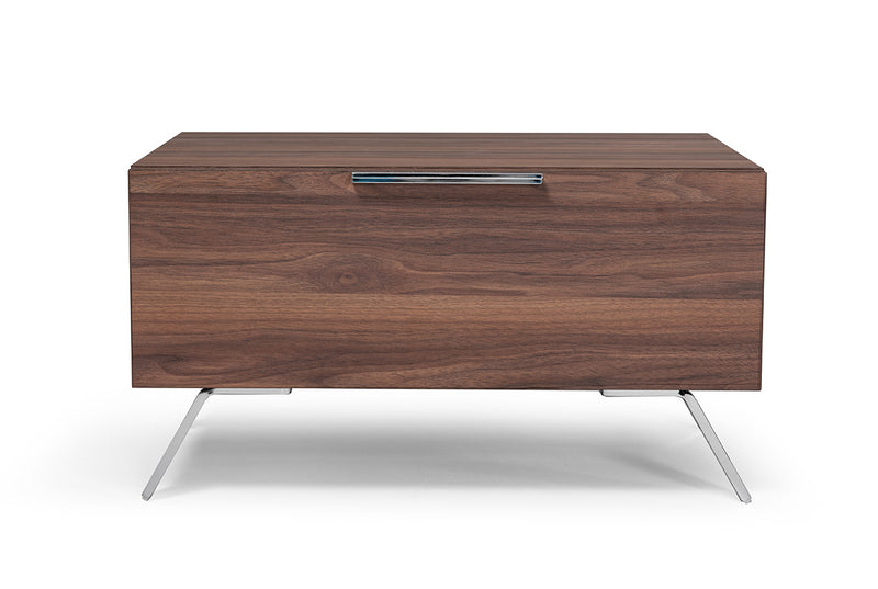 Nova Domus Brooklyn Italian Modern Walnut Nightstand | Nightstands | Modishstore - 1