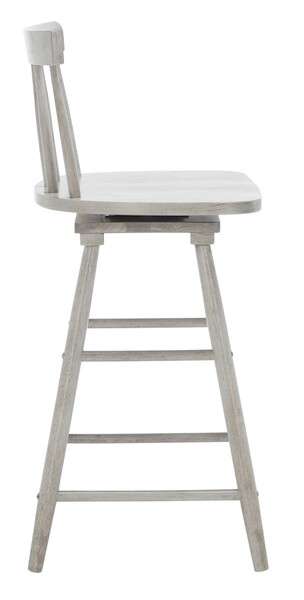 Safavieh Tage Swivel Counter Stool - Gray | Counter Stools | Modishstore - 3