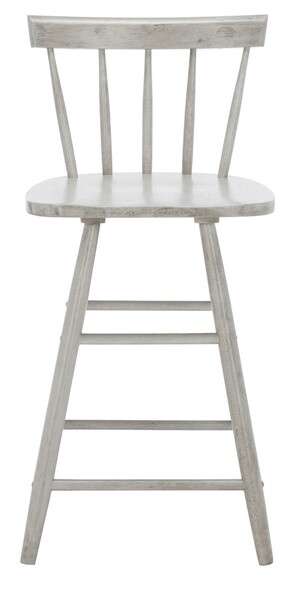 Safavieh Tally Wood Counter Stool - Gray | Counter Stools | Modishstore - 2