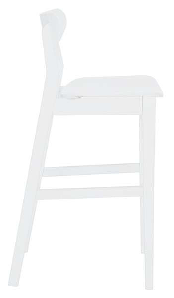 Safavieh Thaxton Bar Stool Set Of 2 - White | Bar Stools | Modishstore - 3