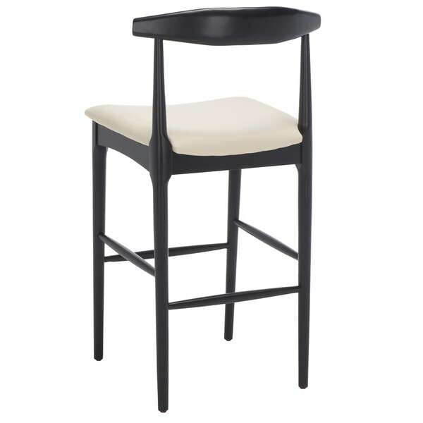 Safavieh Lionel Retro Bar Stool - Black | Bar Stools | Modishstore - 2