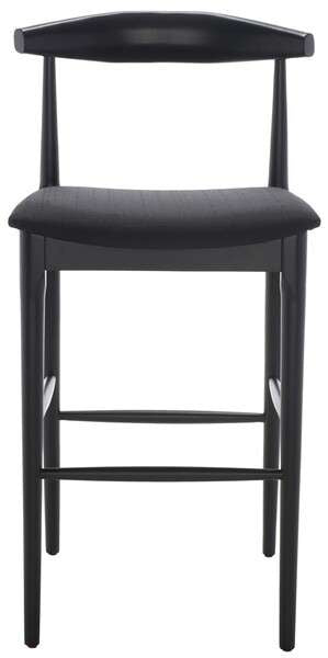 Safavieh Lionel Retro Bar Stool - Black | Bar Stools | Modishstore - 2