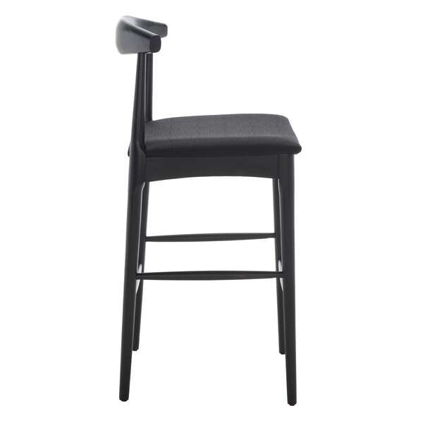 Safavieh Lionel Retro Bar Stool - Black | Bar Stools | Modishstore - 4