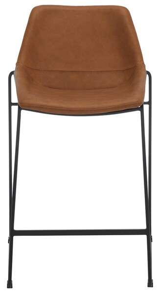 Safavieh Alexis Mid Century Counter Stool - Cognac | Counter Stools | Modishstore - 2