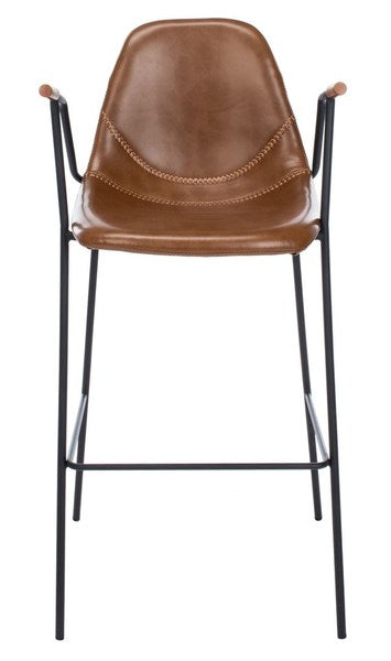 Safavieh Tanner Mid Century Barstool | Bar Stools | Modishstore - 1