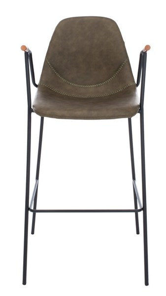 Safavieh Tanner Mid Century Barstool | Bar Stools | Modishstore - 2