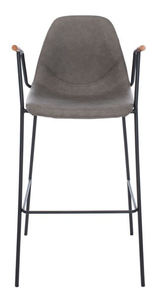 Safavieh Tanner Mid Century Barstool | Bar Stools | Modishstore - 3