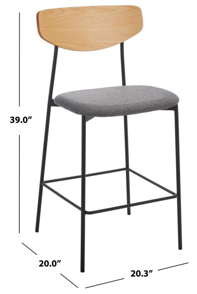 Safavieh Ryker Counter Stool | Counter Stools | Modishstore - 4