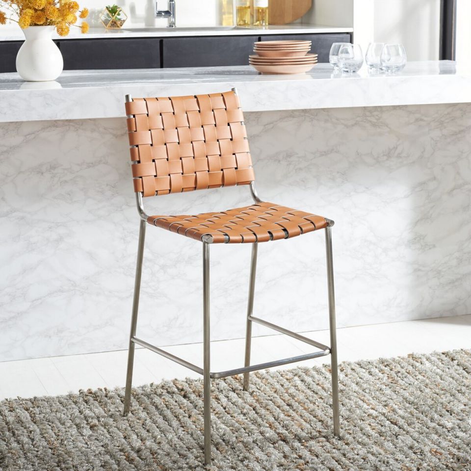 Safavieh Bahari Woven Counter Stool | Counter Stools | Modishstore - 2