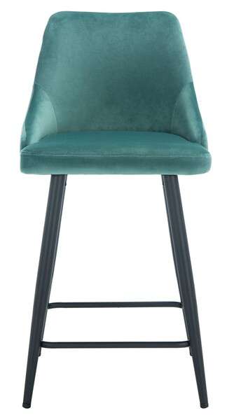 Safavieh Kelsey Counter Stool - Seafoam | Counter Stools | Modishstore - 2