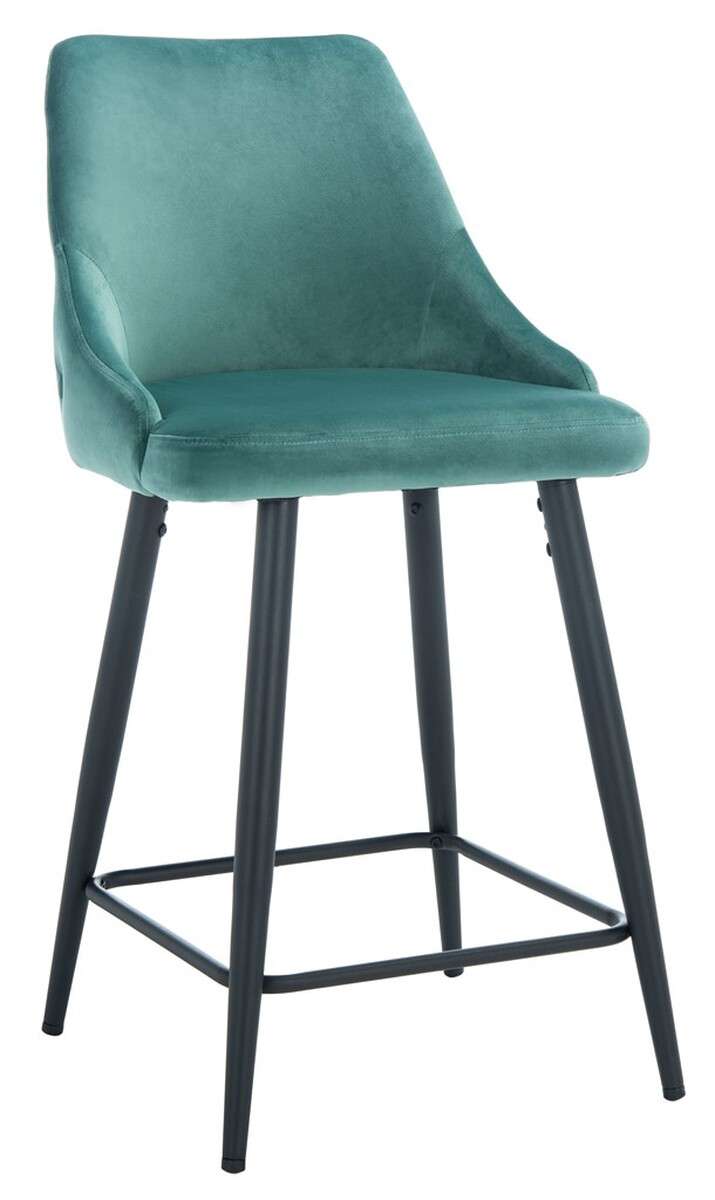 Safavieh Kelsey Counter Stool - Seafoam | Counter Stools | Modishstore - 3