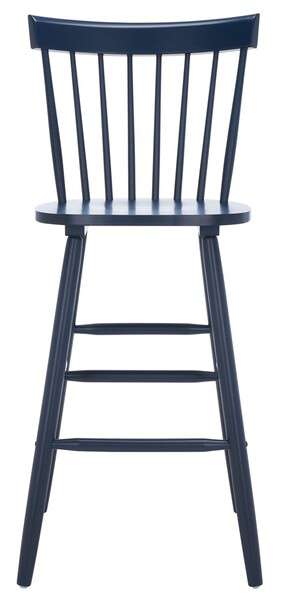 Safavieh Providence Bar Stool Set Of 2 - Navy | Bar Stools | Modishstore - 2